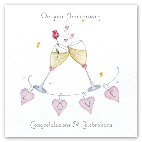 On Your Anniversary Greeting Card