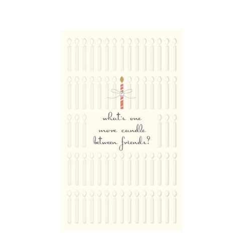 One More Candle Birthday Card