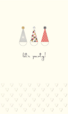 Let Party Birthday Card