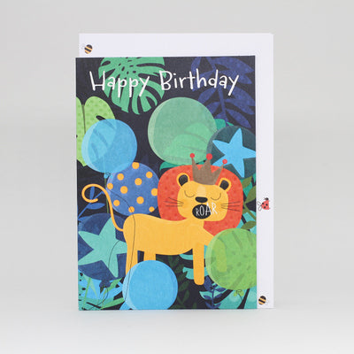 Belly Button Designs Wildlings Card - Lion