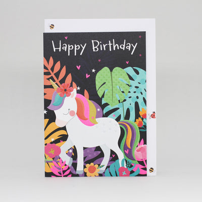 Belly Button Designs Wildlings Card - Unicorn