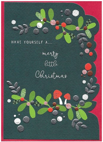 Cinnamon Aitch Merry Little Christmas Card