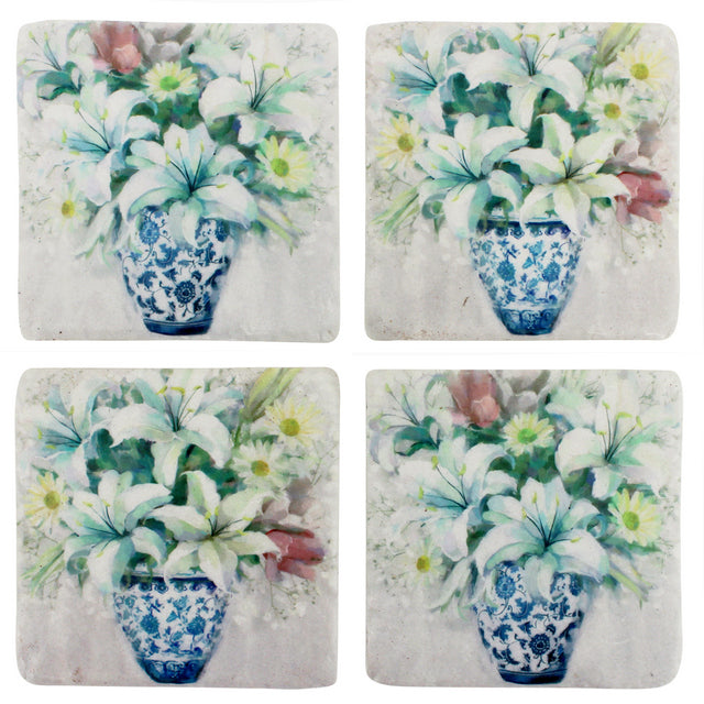 Remi Bouquet Resin Coasters