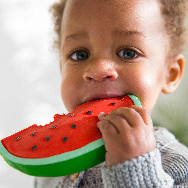 Oli & Carol Wally the Watermelon Baby Teether