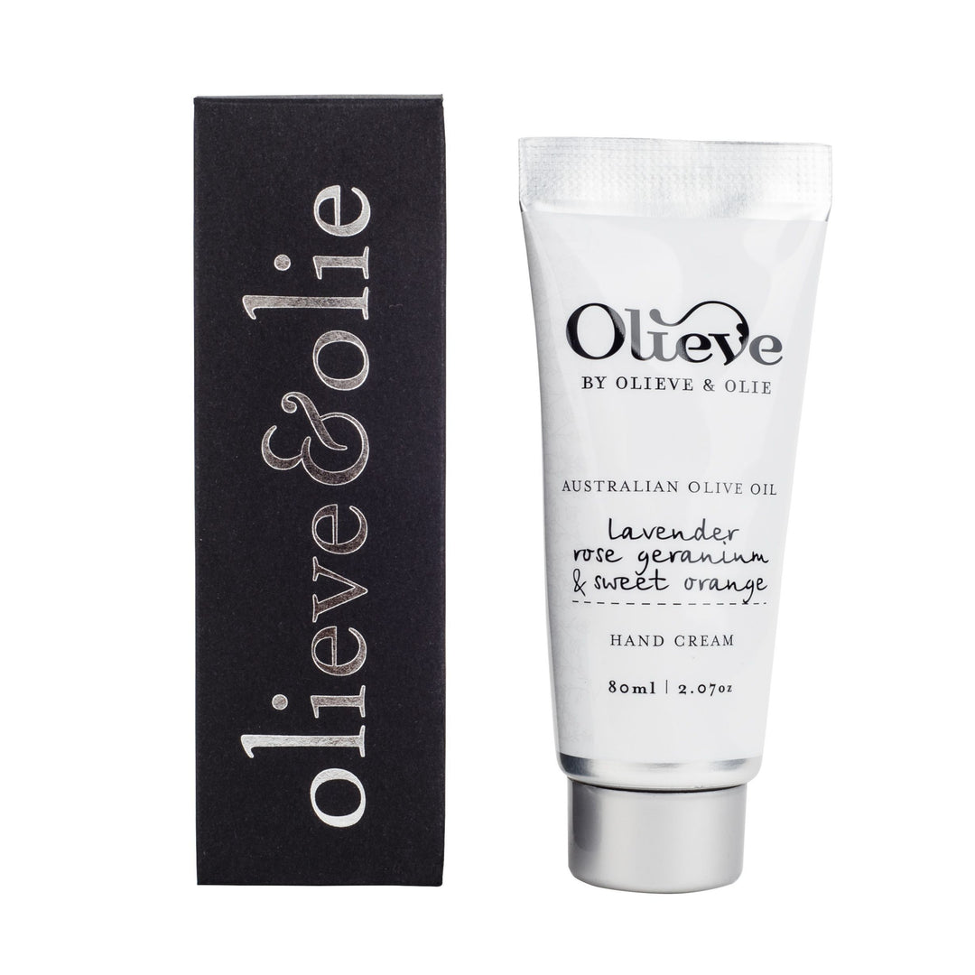 Olieve & Olie Hand Cream - Lavender; Rose Geranium & Sweet Orange