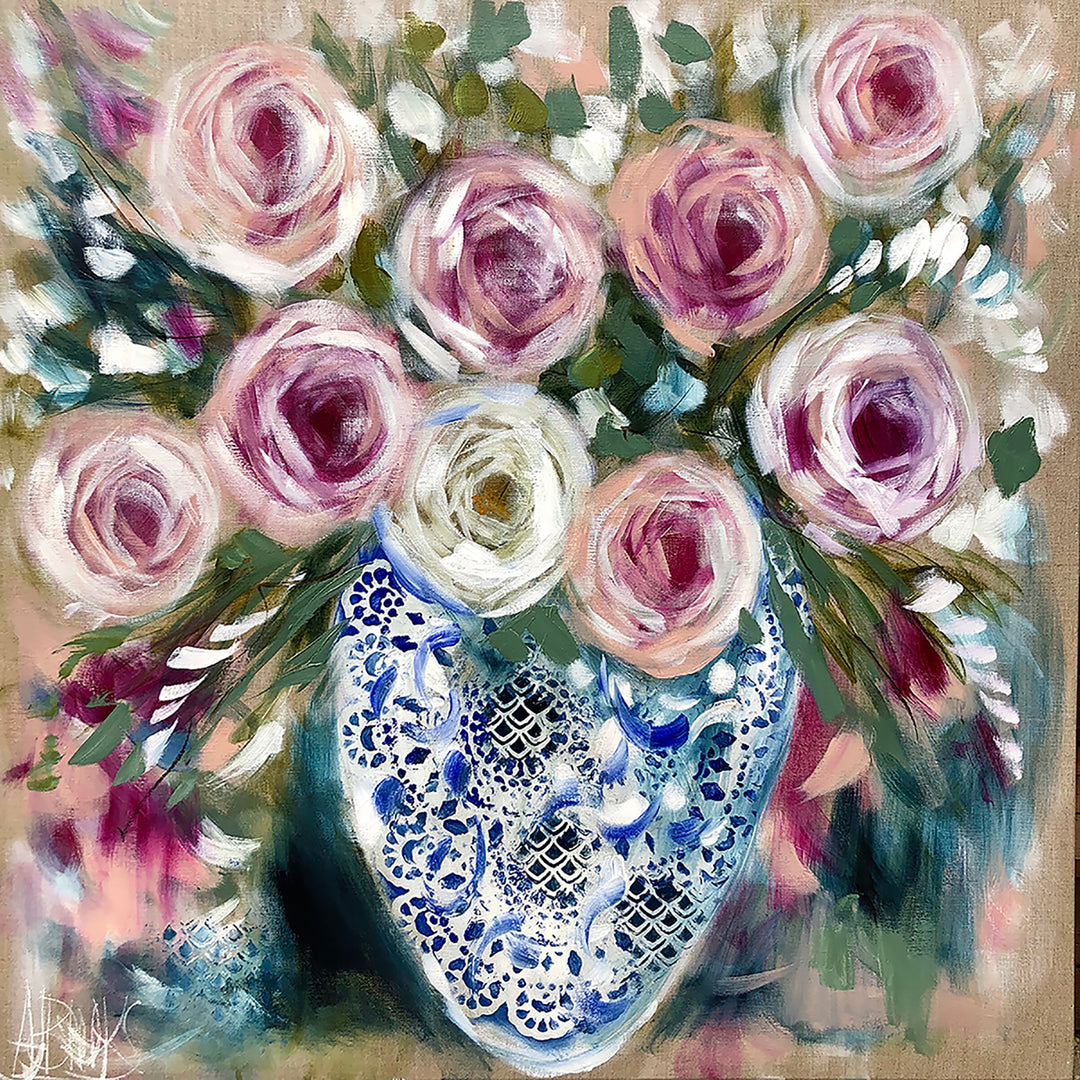 Lilli Rock Hampton Tea Rose Trivet