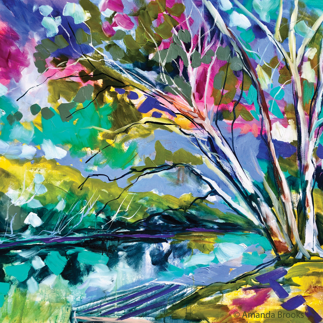 Lilli Rock Scribbly Gums Coaster