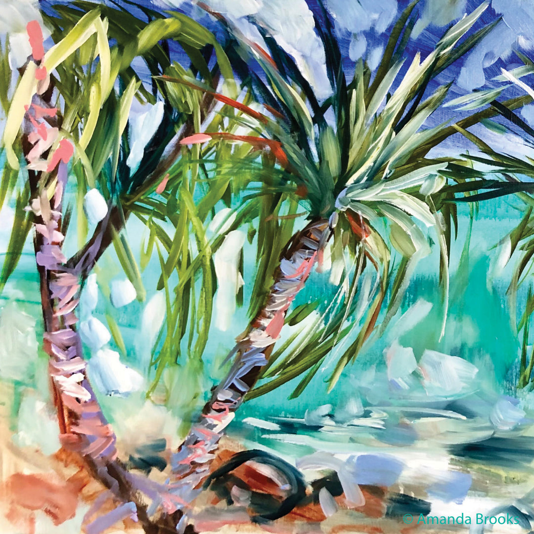 Lilli Rock Pandanus Bay Coaster