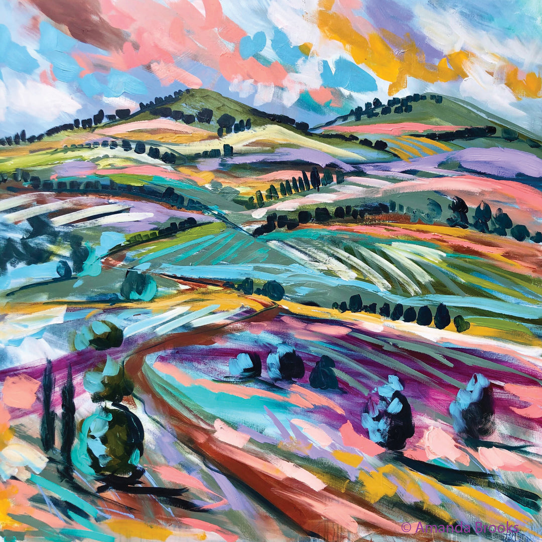 Lilli Rock Rainbow Valley Coaster