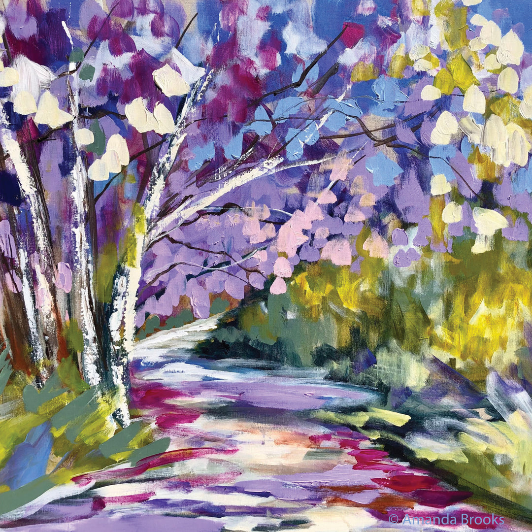 Lilli Rock Jacaranda Lane Trivet