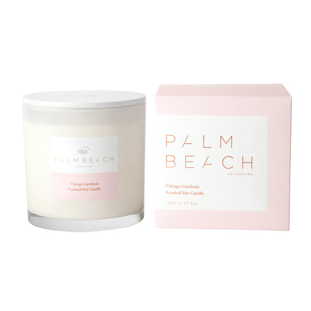 Vintage Gardenia Deluxe Candle by the Palm Beach Collection