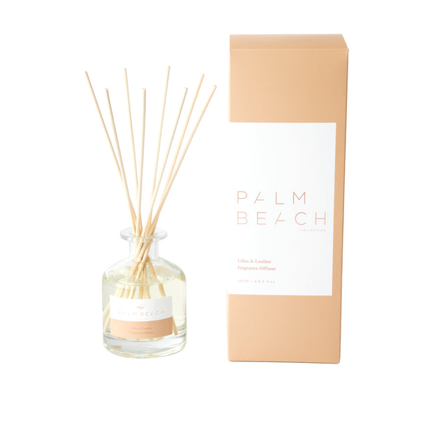 Lilies & Leather Fragrance Diffuser by the Palm Beach Collection