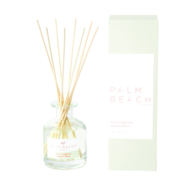 Clove & Sandalwood Mini Diffuser by the Palm Beach Collection