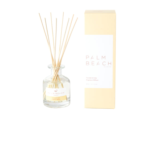 Coconut & Lime Mini Fragrance Diffuser by the Palm Beach Collection