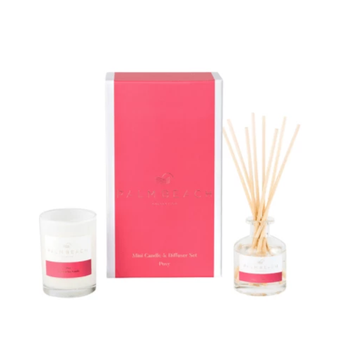 Palm Beach Posy Mini Diffuser & Candle Gift Pack