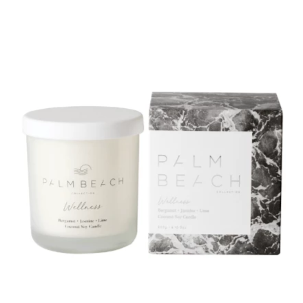 Palm Beach Wellness Candle - Bergamot Jasmine & Lime