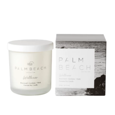 Palm Beach Wellness Candle - Rosewood Gardenia & Musk