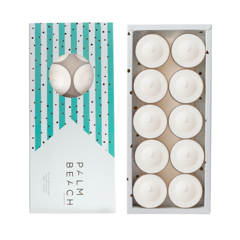 Palm Beach Tealight Candle Pack Christmas