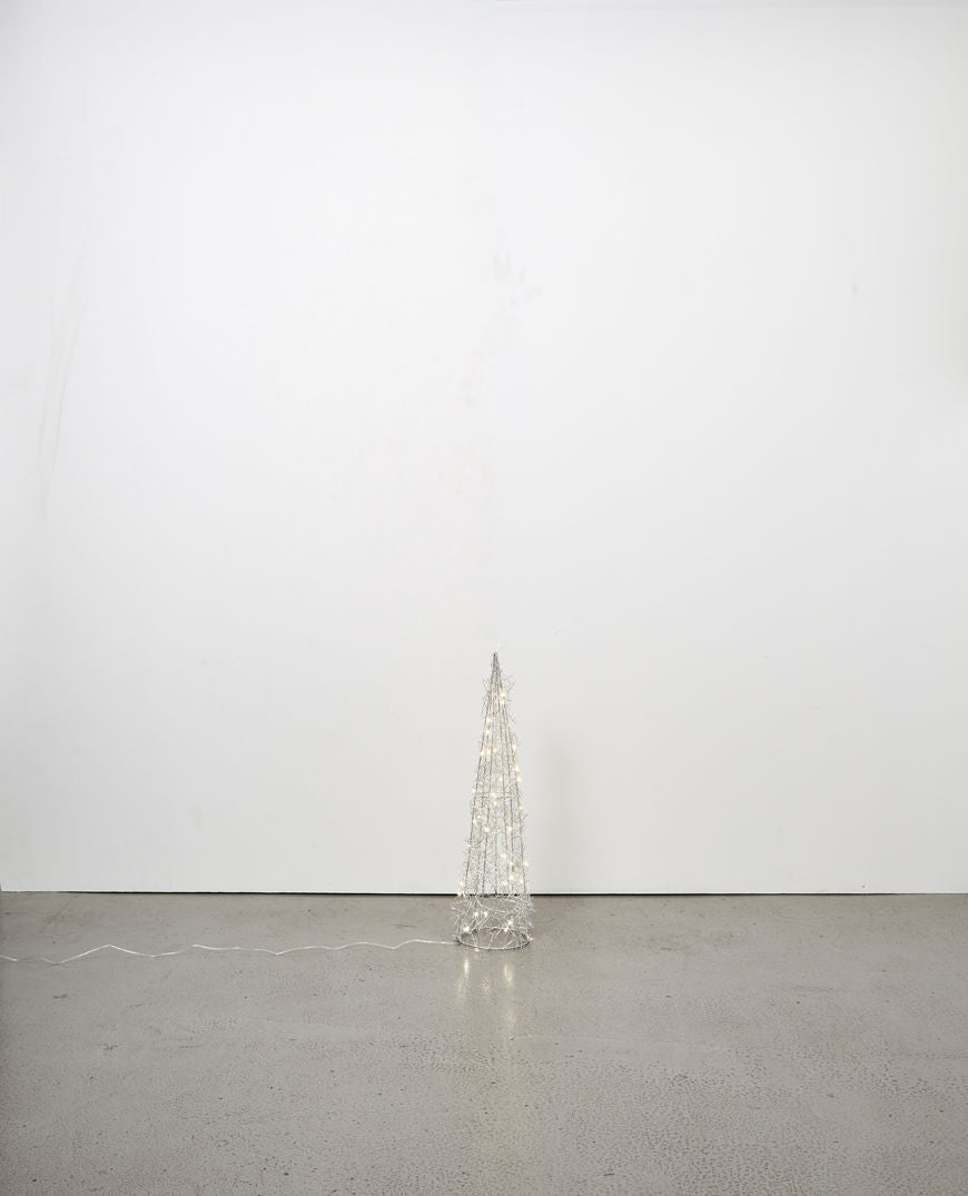 Lumi LED Wire Tree - Silver - Small