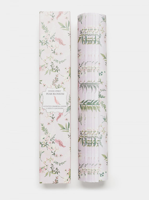 Pear Blossom Scented Drawer Liners
