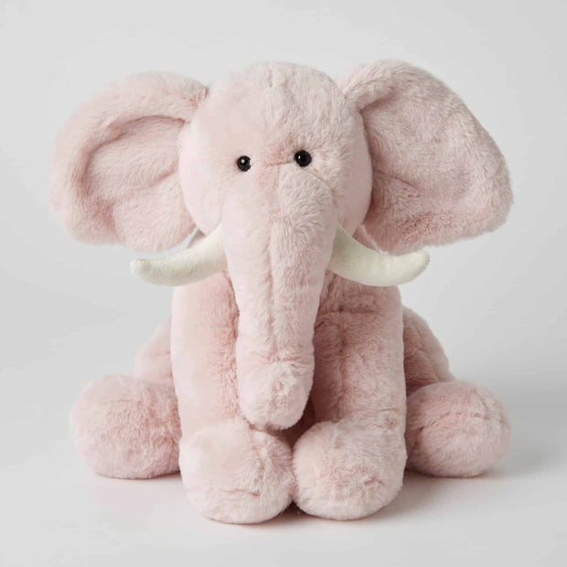 Plush Pink Elephant Large
