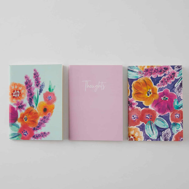 Bouquet Pocket Notebooks 3 Pack