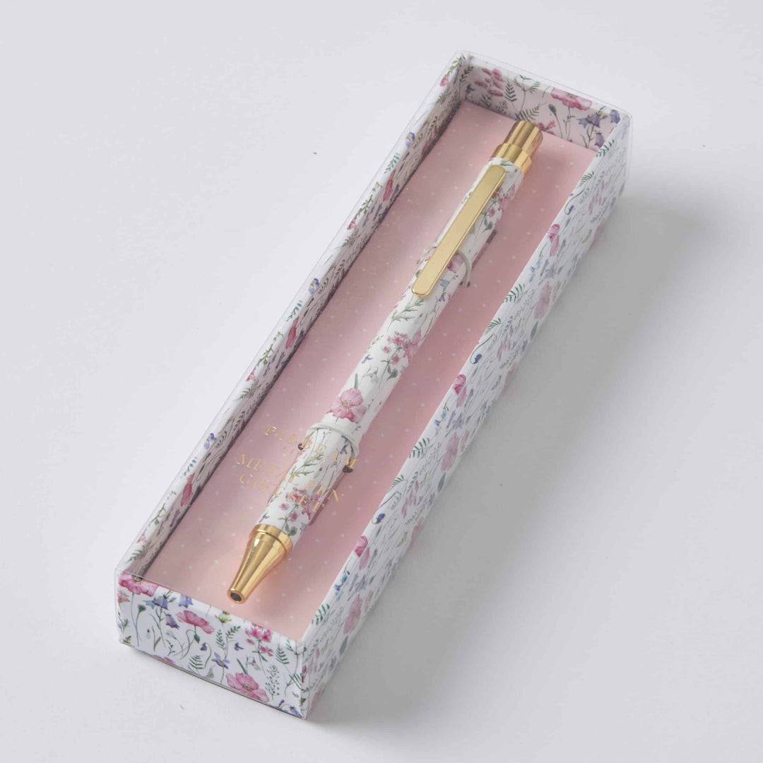 Wild Flower Metal Pen in a Gift Box