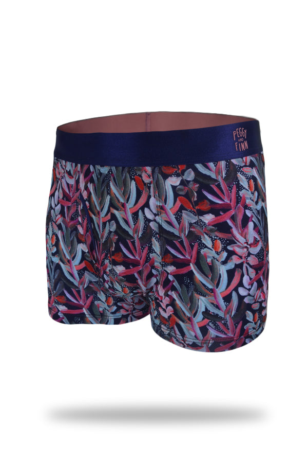 Peggy & Finn Protea Navy Bamboo Underwear - Small