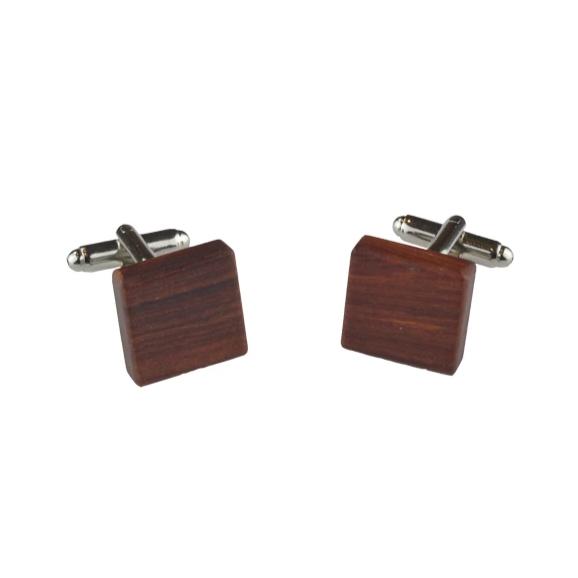 Peggy and Finn Wooden Cufflinks – Jarrah