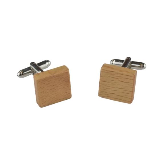 Peggy and Finn Wooden Cufflinks - Tasmanian Oak