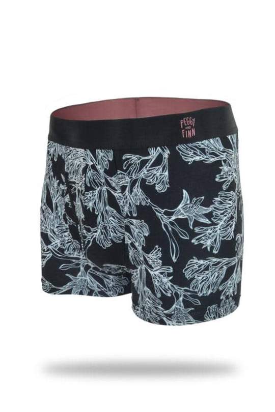 Peggy & Finn Kangaroo Paw Black Underwear - Small