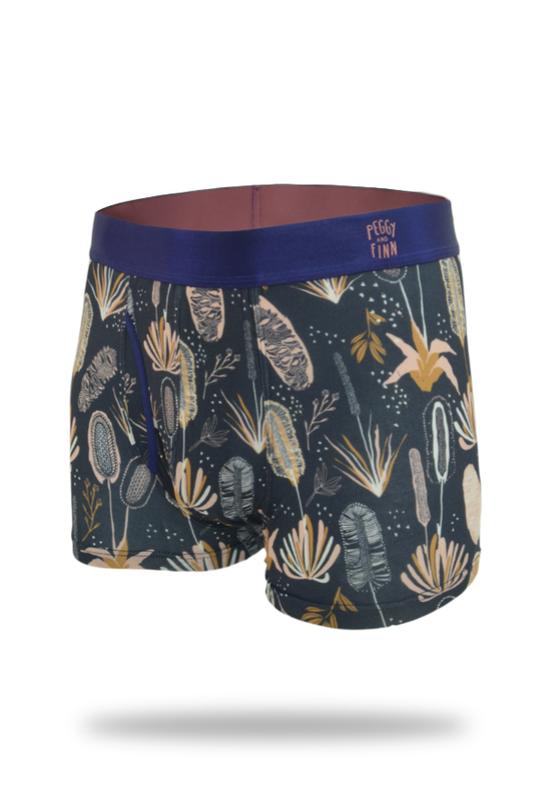 Peggy & Finn Coastal Flora Bamboo Underwear - Medium