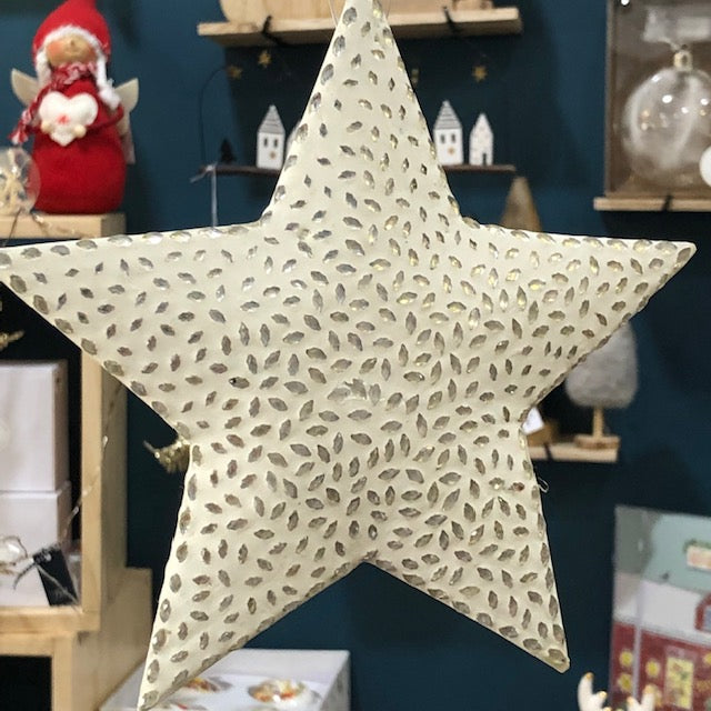 Large Mosaic Iron Star