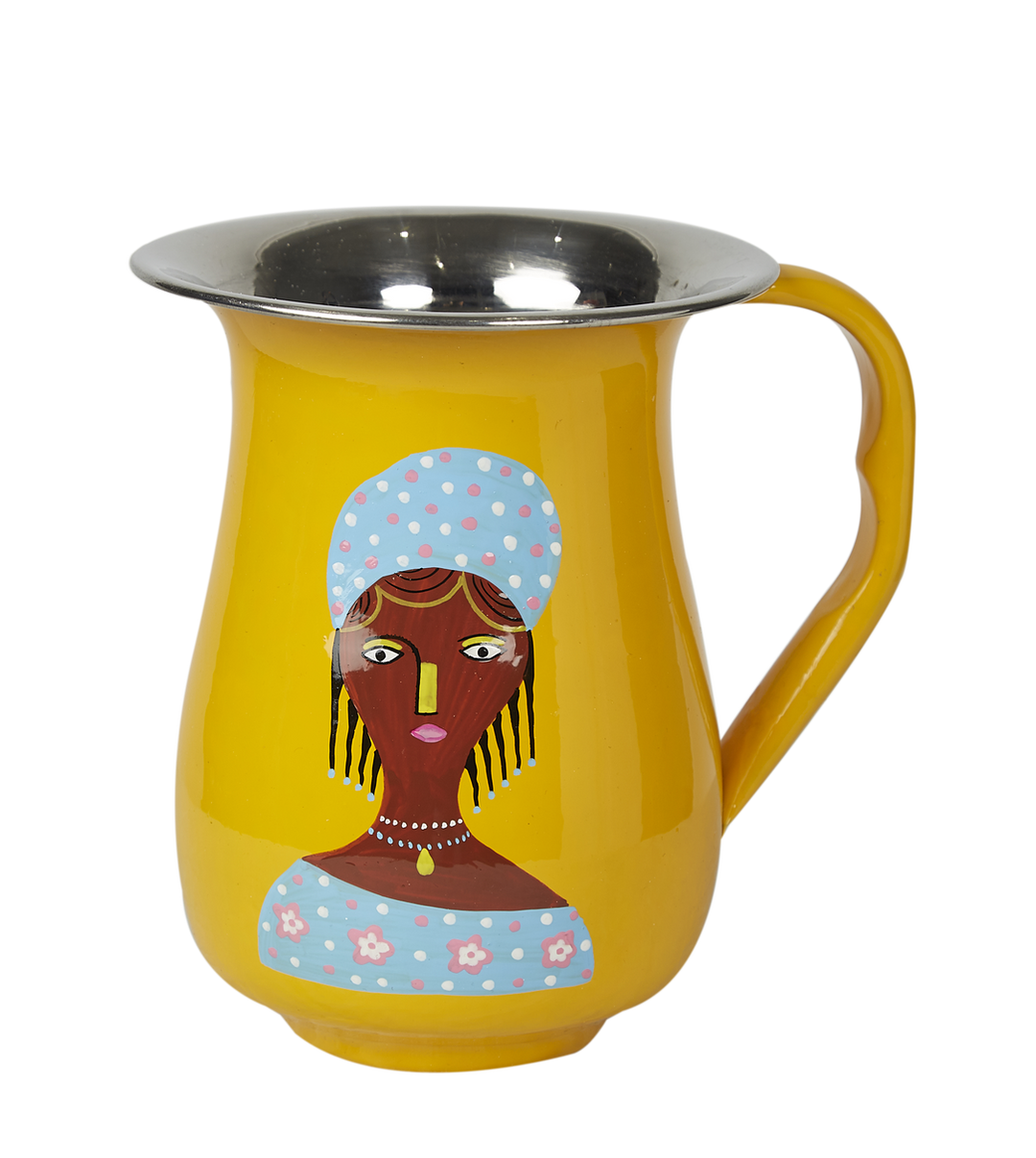 Ruby Star Global Village Jug - Yellow