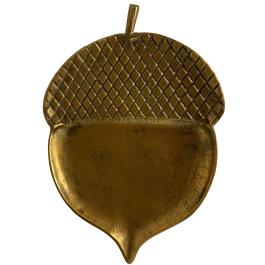 Acorn Dish - Large - Antique Gold