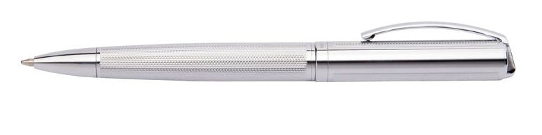 Silver Plate & Mesh Design Pen