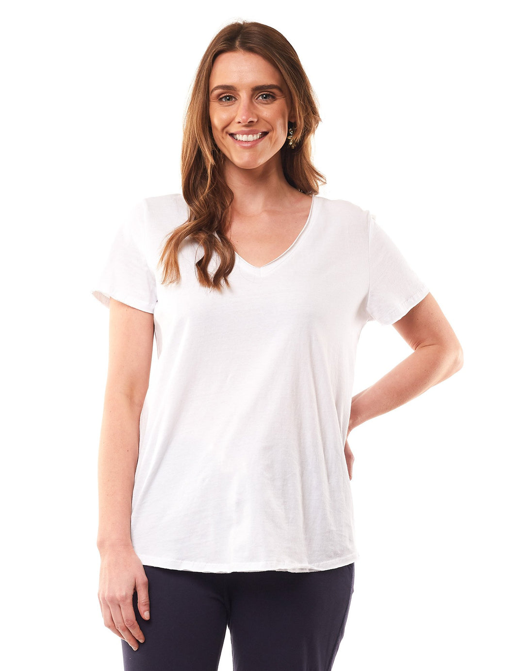 Elm Fundamental White Mazie Sweat