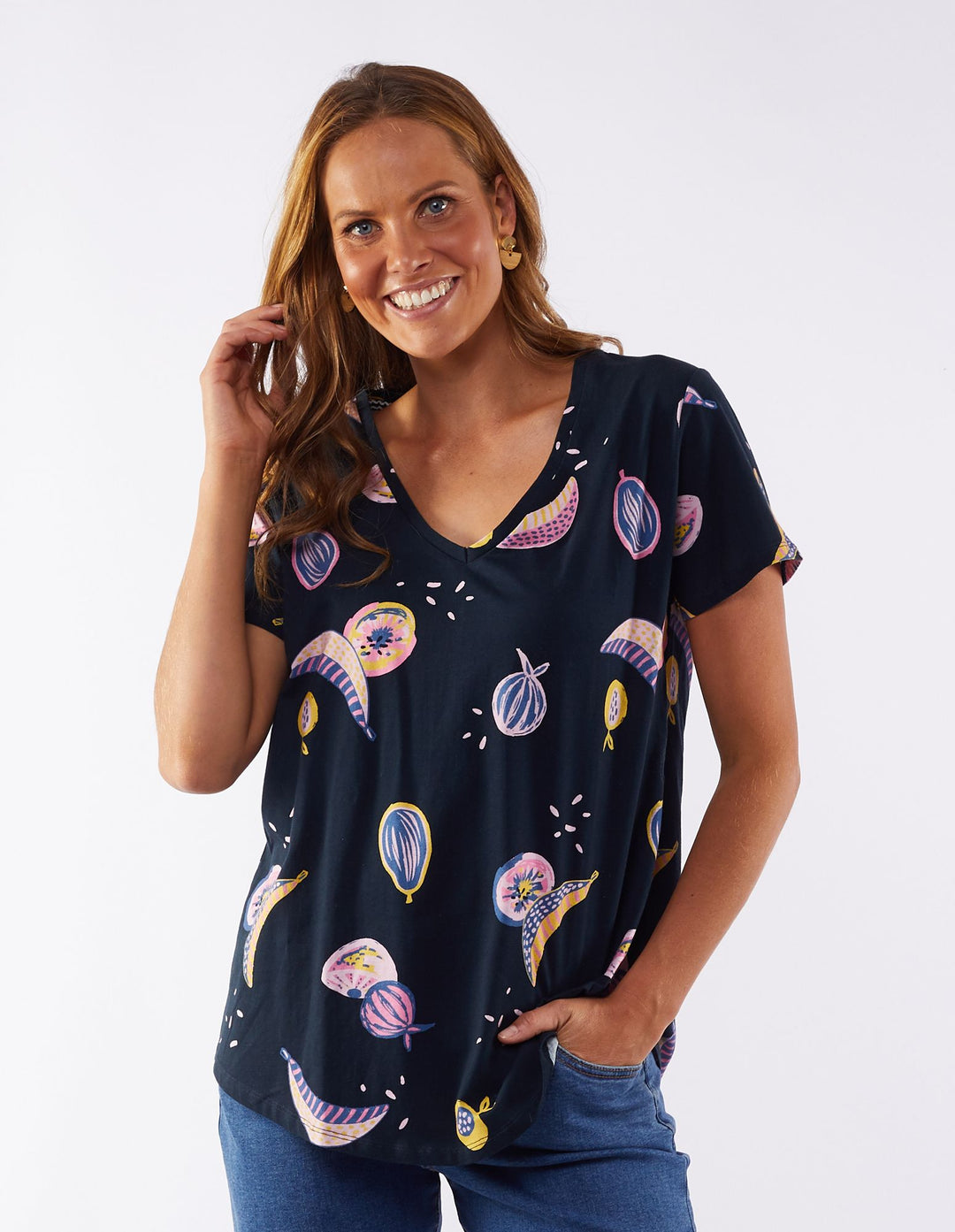 Elm Fruitbowl Short Sleeve Top
