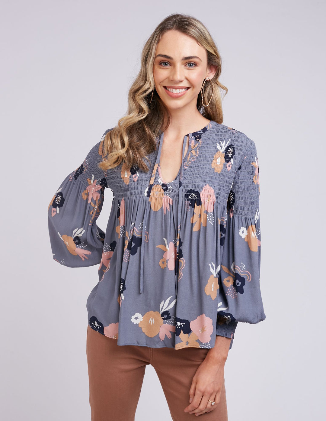 Elm Woodland Floral Blouse