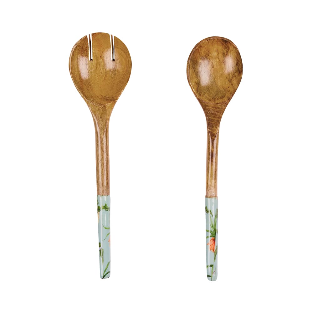 Mangowood Servers – Set of 2 – Enchanted Summer Sage
