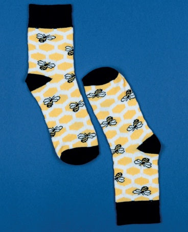 Bee Hive Yourself Kids Socks 1-3yrs by Sock it up