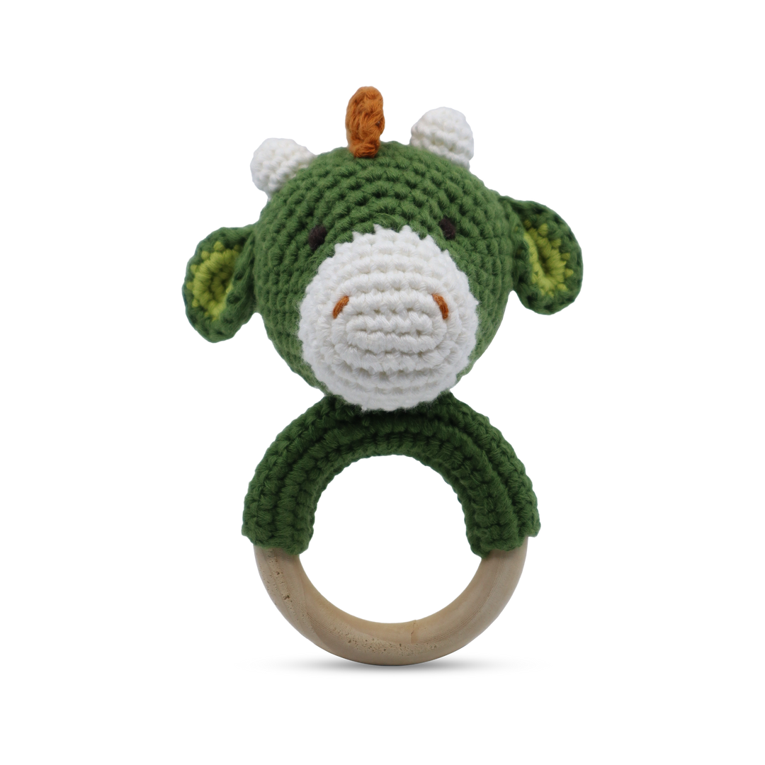Dinosaur - Shaker Ring Toy