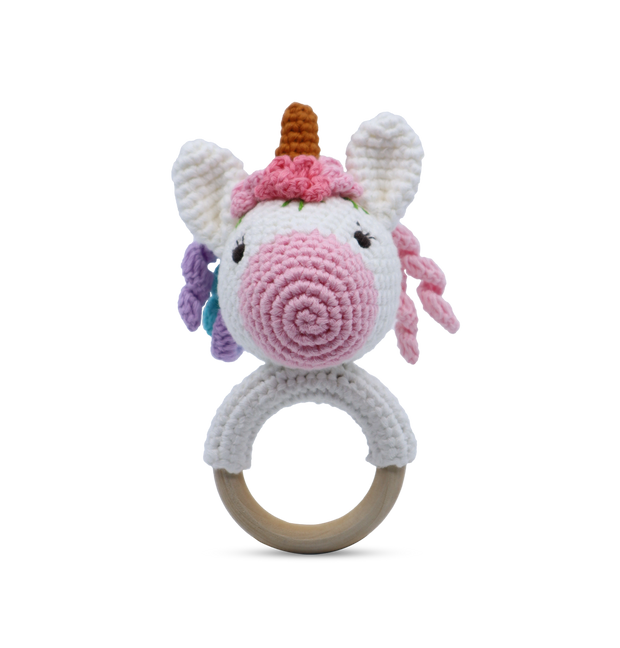 Unicorn - Shaker Ring Toy