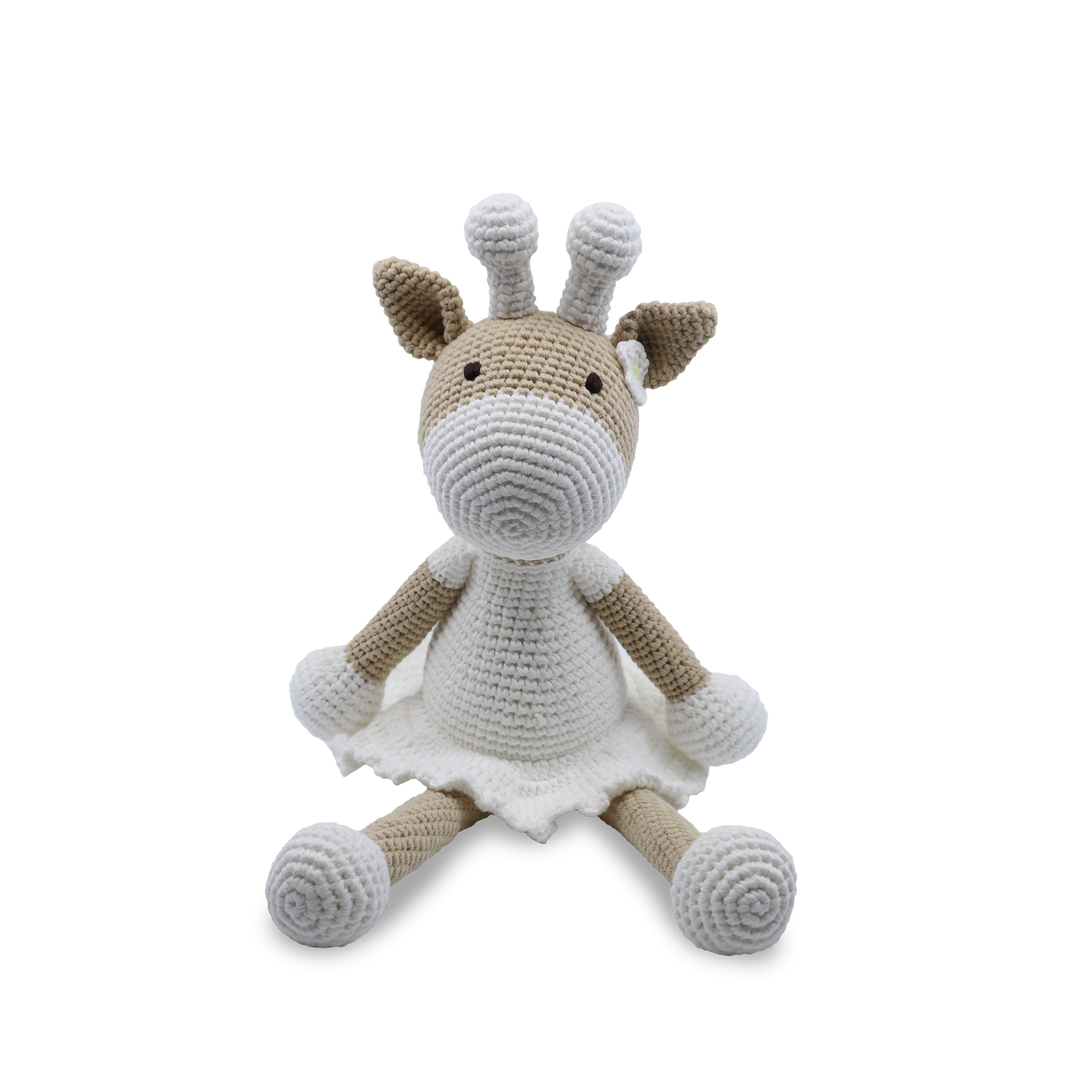 Deer Girl - Medium Sitting Toy