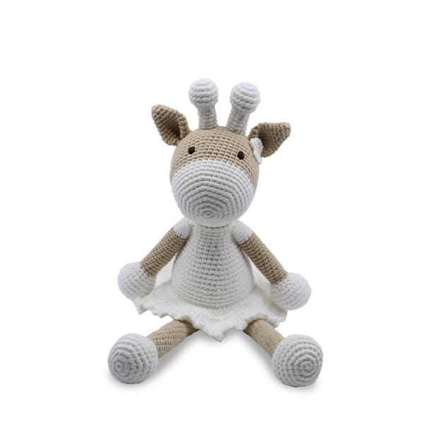 Deer Girl - Medium Sitting Toy
