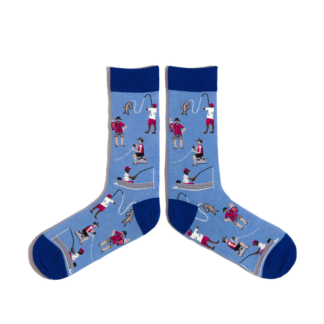 For A Fisherman's Foot Mens Socks