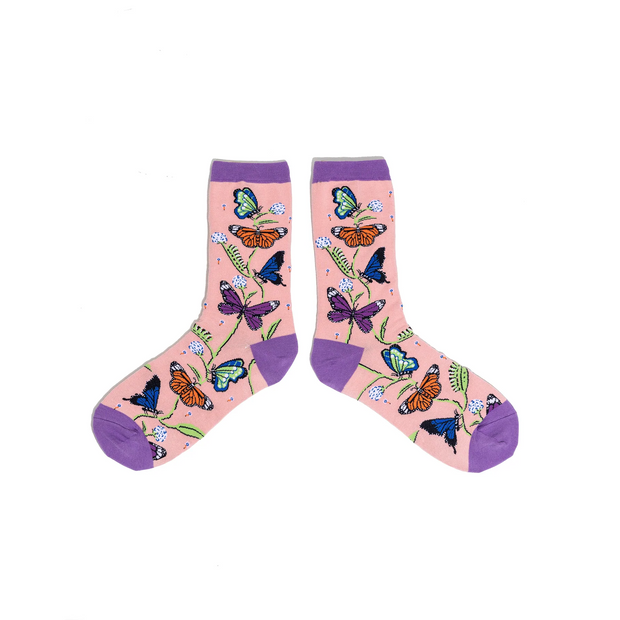 Flutterin’ By Womens Socks