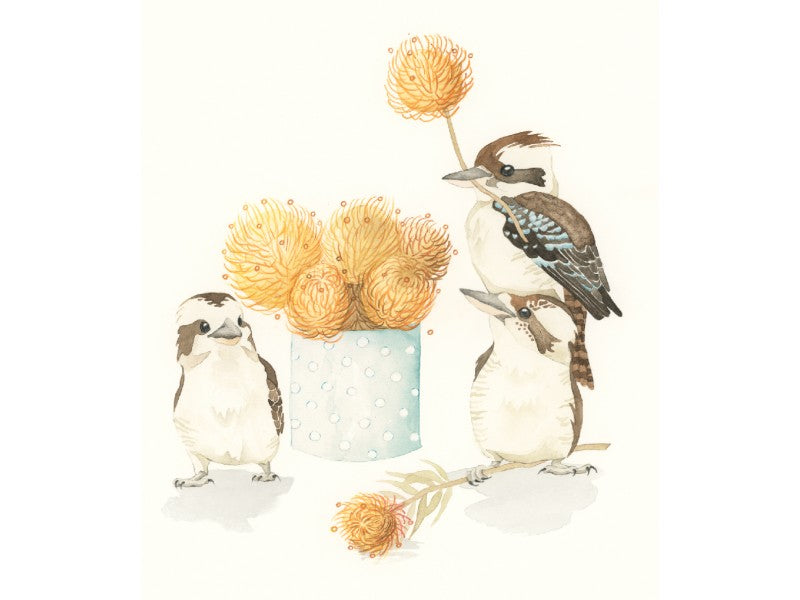 Mini Card - Florist Flock