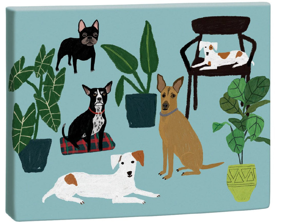 Dog Palais Chic Notecard Box by Roger la Borde