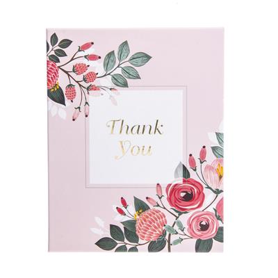 Vintage Floral Assorted Boxed Thank You Cards